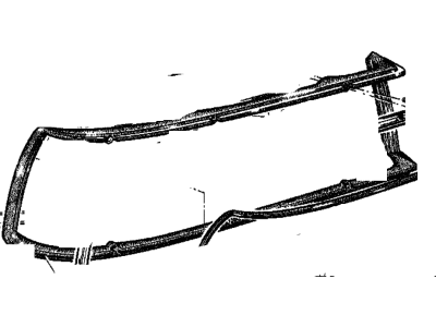 BMW 63-21-1-361-929 Sealing Frame Left