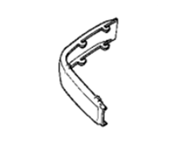 BMW 51-11-2-265-638 Rubber Strip Right