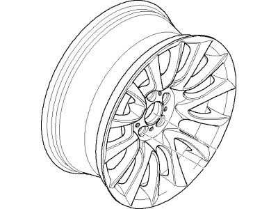 BMW 36-11-7-897-254 Light Alloy Rim