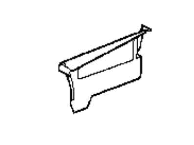 BMW 41-14-8-122-343 Wheelhouse Extension, Left