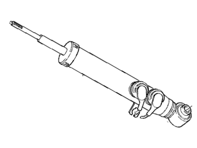 BMW 33-52-1-090-397 Rear Left Shock Absorber