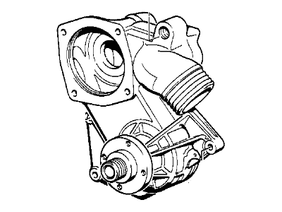 BMW 11-51-0-004-161 Water Pump