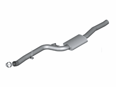 BMW 18-30-8-637-983 Front Silencer