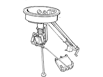 BMW 16-14-1-181-982 Fuel Delivery Unit, Left