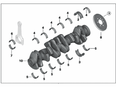 BMW 11-21-7-832-125 Crankshaft