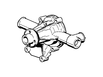 BMW 11-51-9-070-754 Water Pump