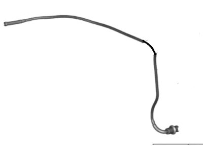 BMW 54-10-7-417-877 WATER OUTLET HOSE REAR LEFT