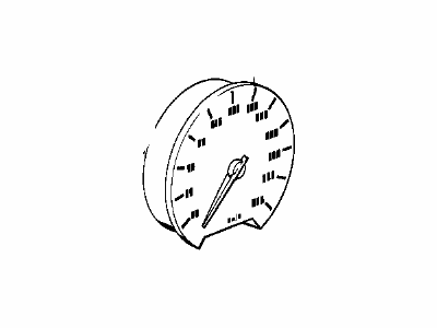 BMW 62-11-1-389-583 Instrument Cluster Speedometer
