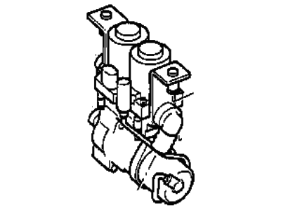 BMW 64-11-8-368-462 Water Valve With Additional Water Pump
