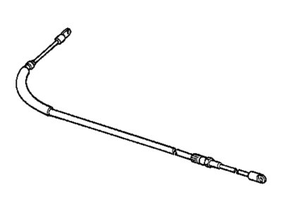 BMW 51-25-8-112-685 Bowden Cable