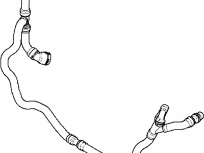 BMW 17-12-7-542-208 Radiator Coolant Hose