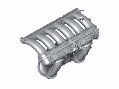BMW 11-61-7-559-524 Intake Manifold