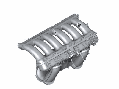 BMW 11-61-7-559-523 Intake Manifold