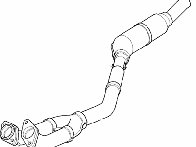 BMW 18-30-1-745-011 Catalytic Converter