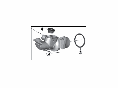 BMW 34-31-2-283-533 Brake Master Cylinder
