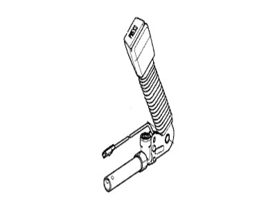 BMW 52-10-8-253-733 Lower Belt With Left Belt Tensioner