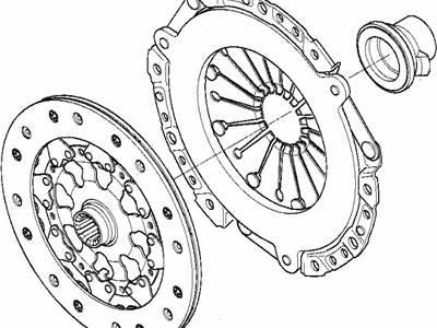 BMW 21-20-7-531-844 Set Clutch Parts