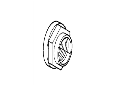 BMW 31-21-1-125-826 Collar Nut