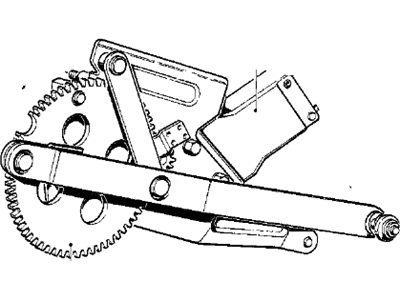 BMW 51-35-1-375-398 Window Motor Right