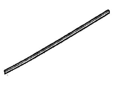 BMW 51-21-2-421-513 Exterior Left Front Moulding