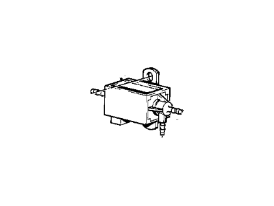 BMW 11-74-1-277-974 Vacuum Control Electronic Valve