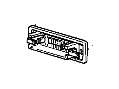 BMW 63-26-1-354-665 Registration Plate Lamp