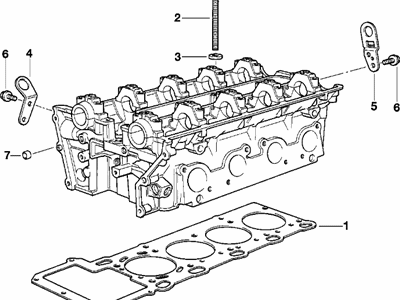 BMW 11-12-1-736-906 Gasket Set Cylinder Head Asbestos Free