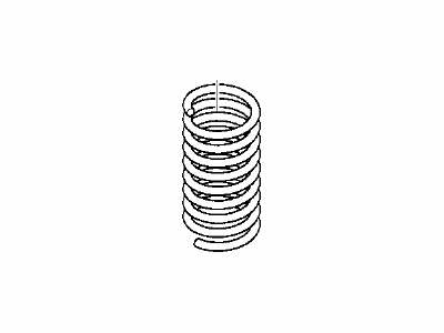 BMW 33-53-1-096-095 Coil Spring, Rear