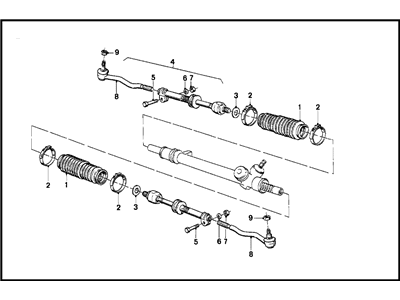 BMW 32-21-1-701-040 Right Tie Rod