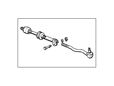 BMW 32-21-1-701-039 Left Tie Rod