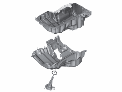 BMW 11-13-8-611-694 Oil Pan