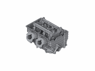 BMW 11-12-8-544-847 Cylinder Head