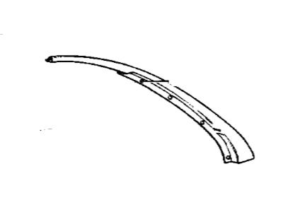 BMW 51-13-1-922-272 Moulding Air Outlet Rear Right