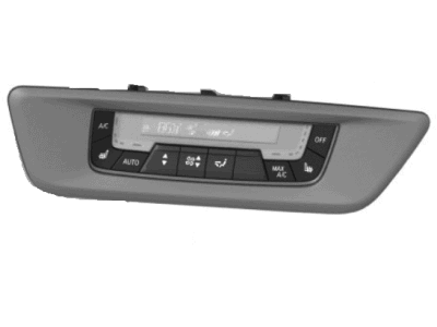 BMW 61-31-9-462-518 CLIMATE CONTROL PANEL, REAR