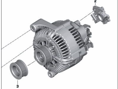 BMW 12-31-7-561-002 Exchange Alternator