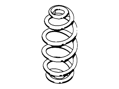 BMW 33-53-9-061-084 Set Coil Springs