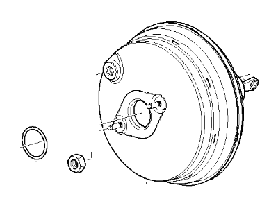 BMW 34-33-2-282-193 Power Brake Booster