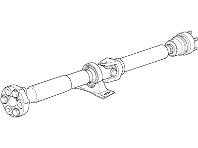 BMW 26-10-1-229-702 Drive Shaft Automatic