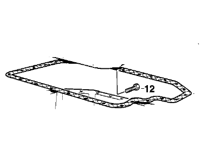 BMW 11-13-1-710-195 Engine Oil Pan Gasket