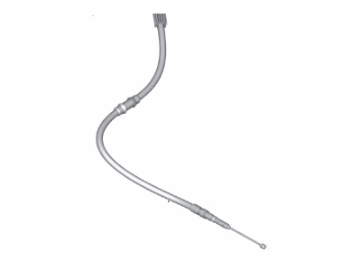BMW 34-43-6-797-371 Bowden Cable, Parking Brake, Left