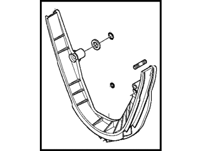 BMW 11-31-1-741-777 Deflection Rail