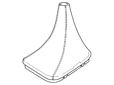 BMW 25-11-1-434-098 Imitation Leather Gear Lever Cover