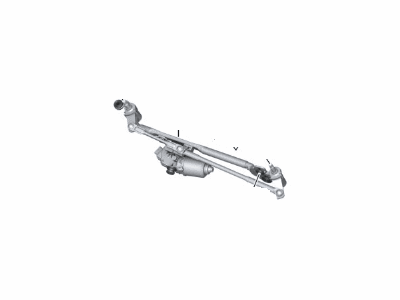 BMW 61-61-7-350-336 Wiper Motor