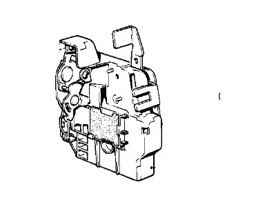 BMW 51-21-1-922-846 Front Right Door Lock