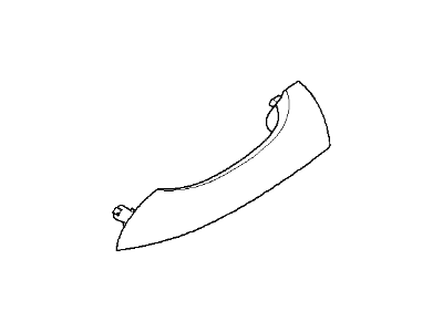 BMW 51-21-7-002-311 Handle Cover Bracket Left