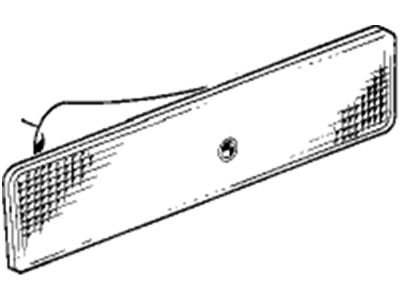 BMW 63-14-1-377-849 Lens Front