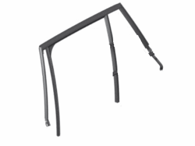 BMW 51-35-7-420-833 WINDOW GUIDE, LEFT REAR DOOR