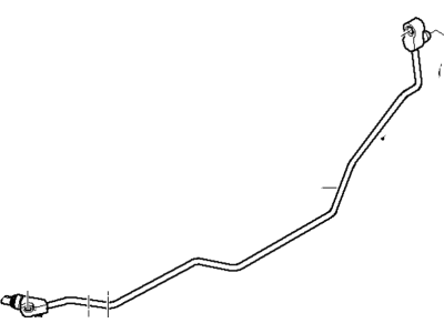 BMW 64-12-3-451-411 Dryer-Evaporator Pressure Hose Assy