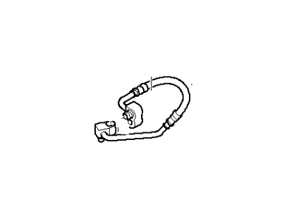 BMW 64-53-3-412-472 Condenser-Dryer Pressure Hose Assy