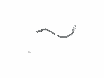 BMW 17-12-2-284-691 Coolant Radiator Line
